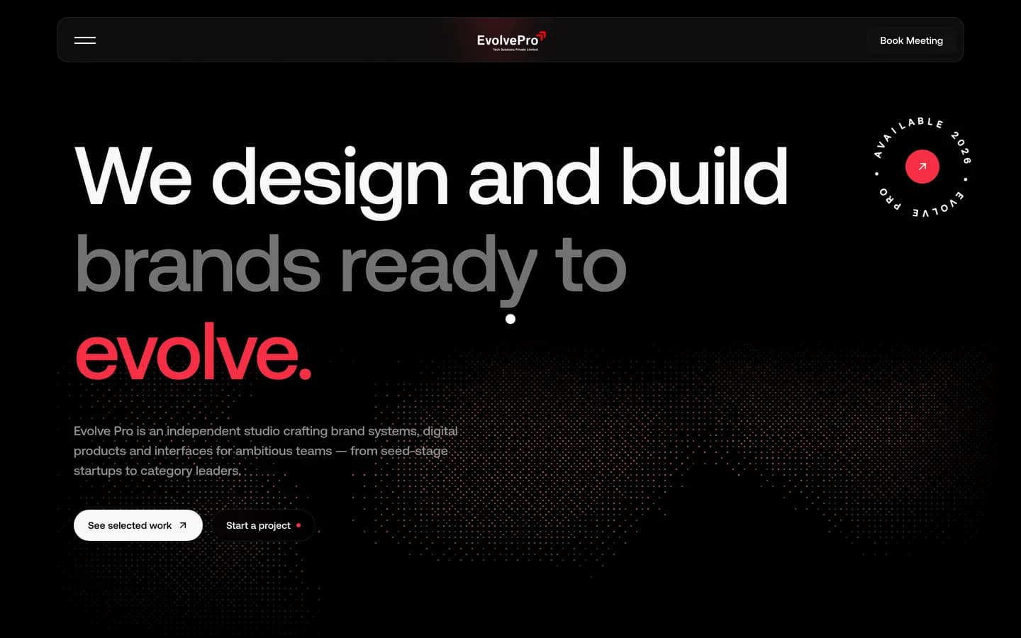 Evolve Pro website