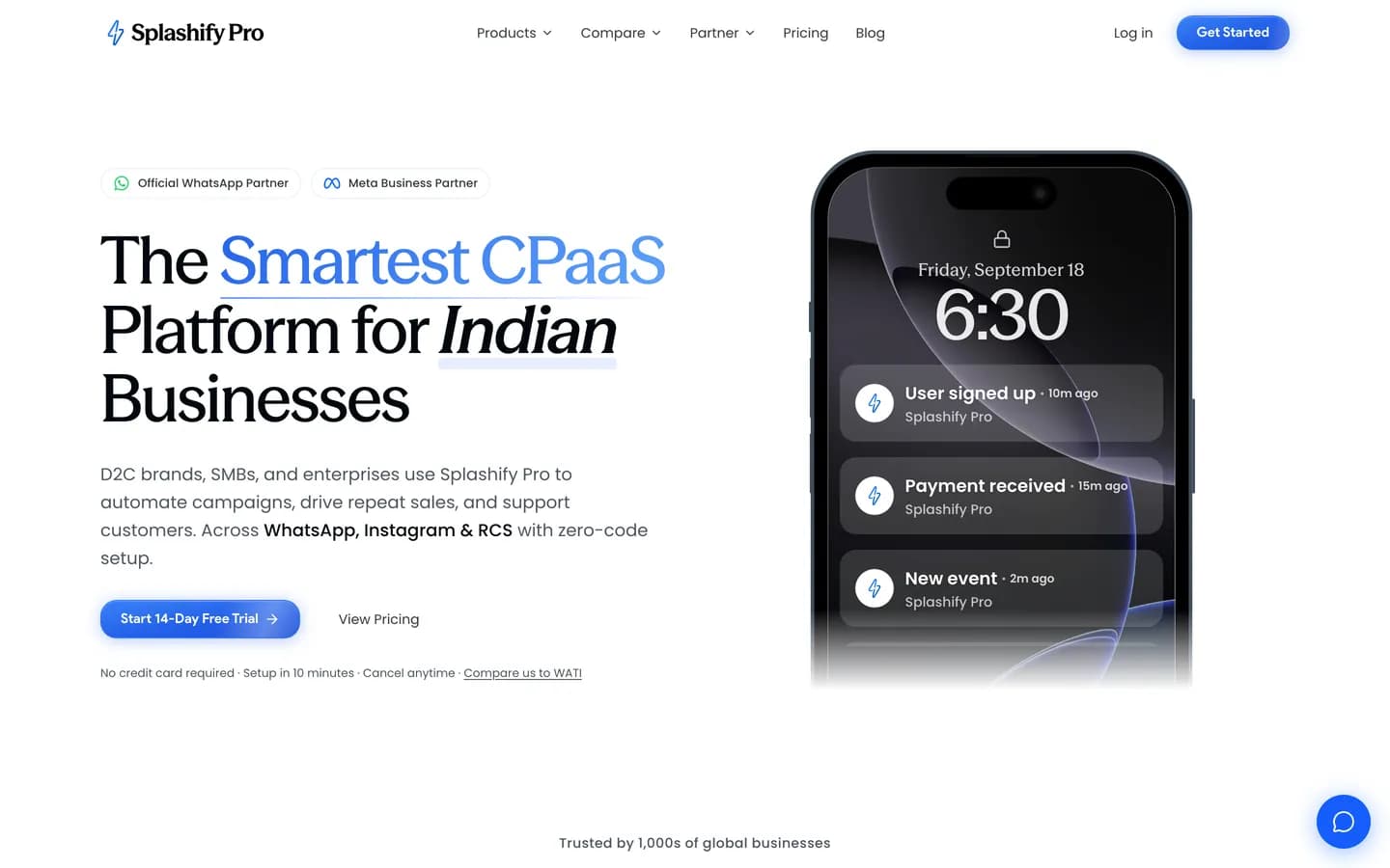 Splashify Pro website